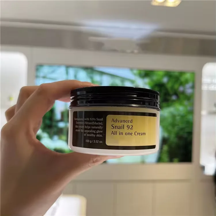 Snail Mucin Hydrating Face Skin Repair Face Gel Serum Anti Age Face Cream For All Skin Types OEM/ODM