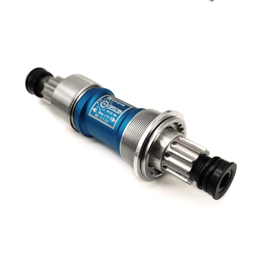 Bicycle BB Sets MTB ISIS system Bottom Bracket Axle with sealed bearing Bike Crank axle 7075 aluminum B.B sets