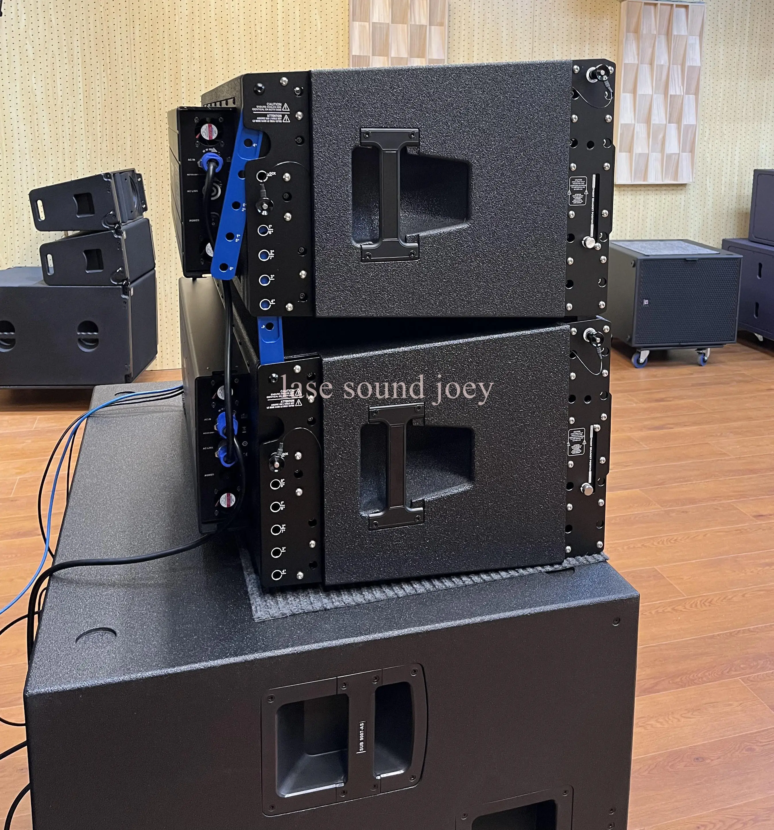 TTL 55-A dual 12 inch 3-way line array speakers sound system stage professional audio Pro speakers