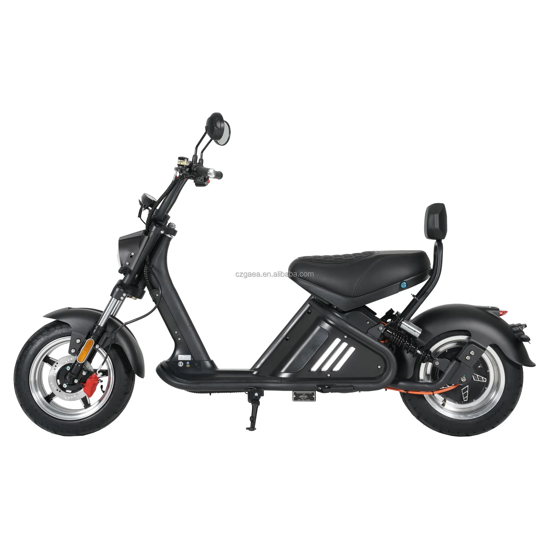 Eu Warehouse 3000w Citycoco Mangosteen M2 Chopper E Scooter 45 km/h COC 60V 40Ah Long Range Electric Moped