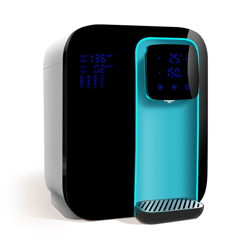 Обратный осмос столешница фильтр для воды система галлон УФ icefall стенд УФ очиститель воды 7 этапов 200gpd