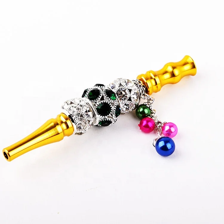 Wholesale Fancy Jewelry Alloy Hookah Mouth Tips Chicha Mouthpieces Smoking Accessories