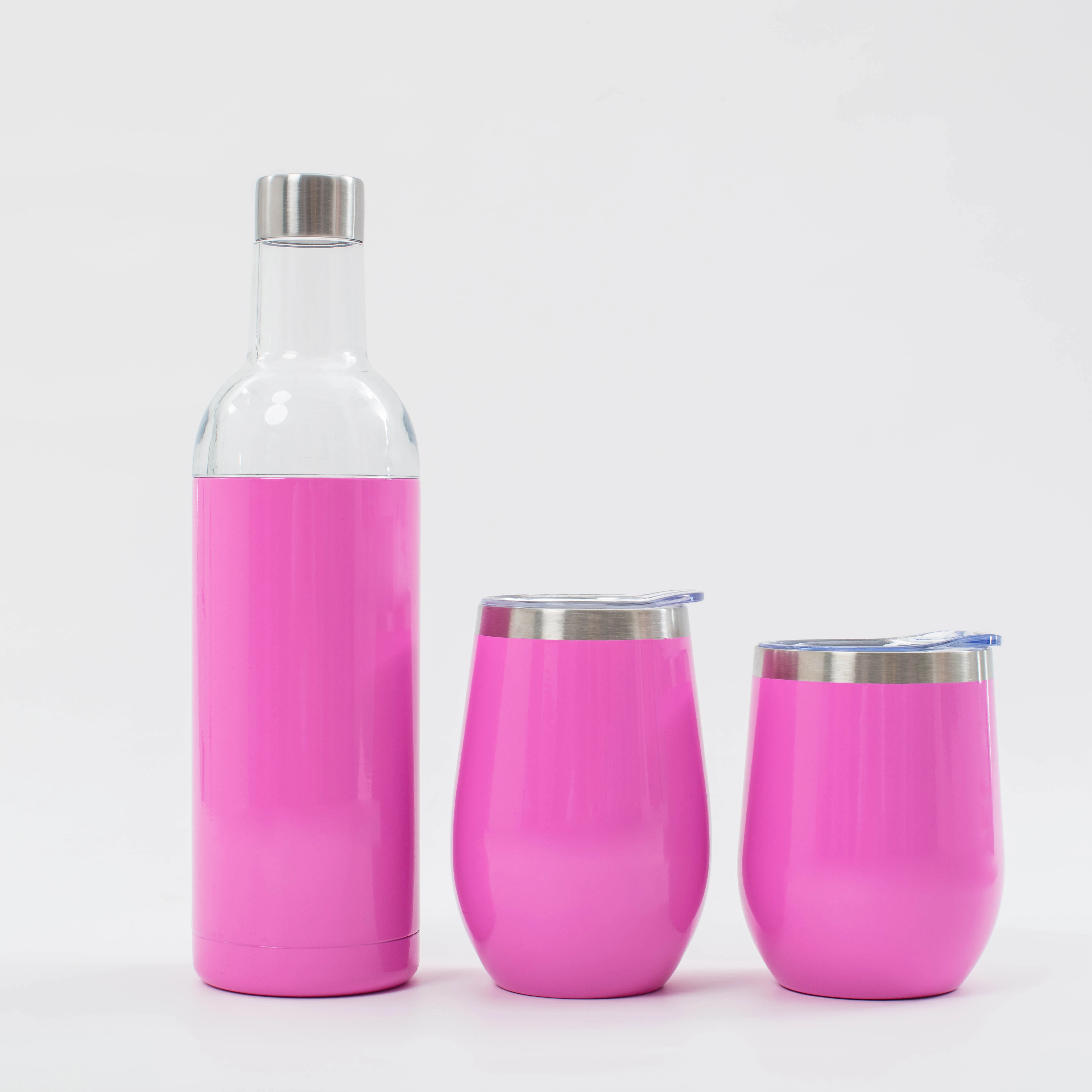 New Arrive Insulated Beer Set Outdoor Tumbler And Red Water Shaker Stainless Steel Wine Bottle Cooler