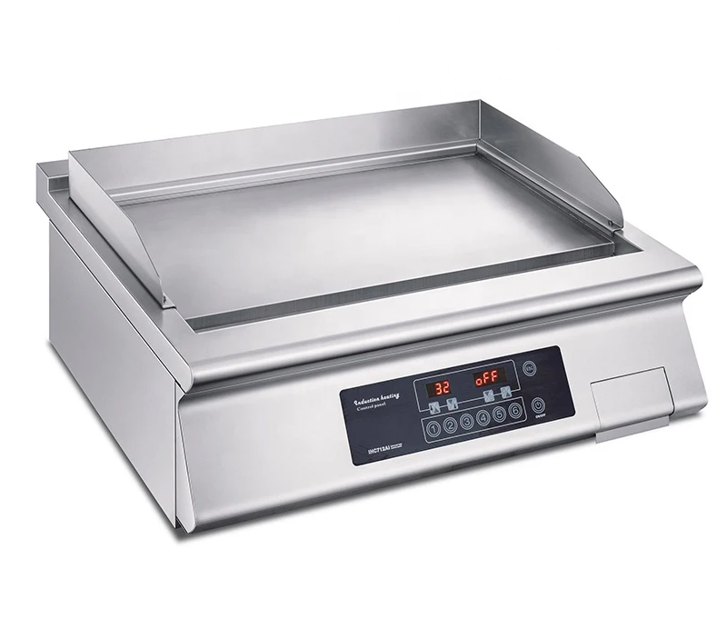 Commercial Stainless Steel Professional Counter Top Flat Electric Griddle
