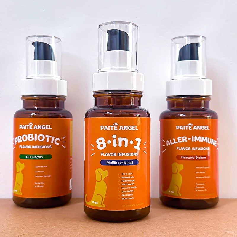 8-in-1 Dogs Flavor Infusions Glucosamine Chondroitin MSM Pet Hip & Joint Skin Gut Immune Heart Kidney & Liver Dog Supplement