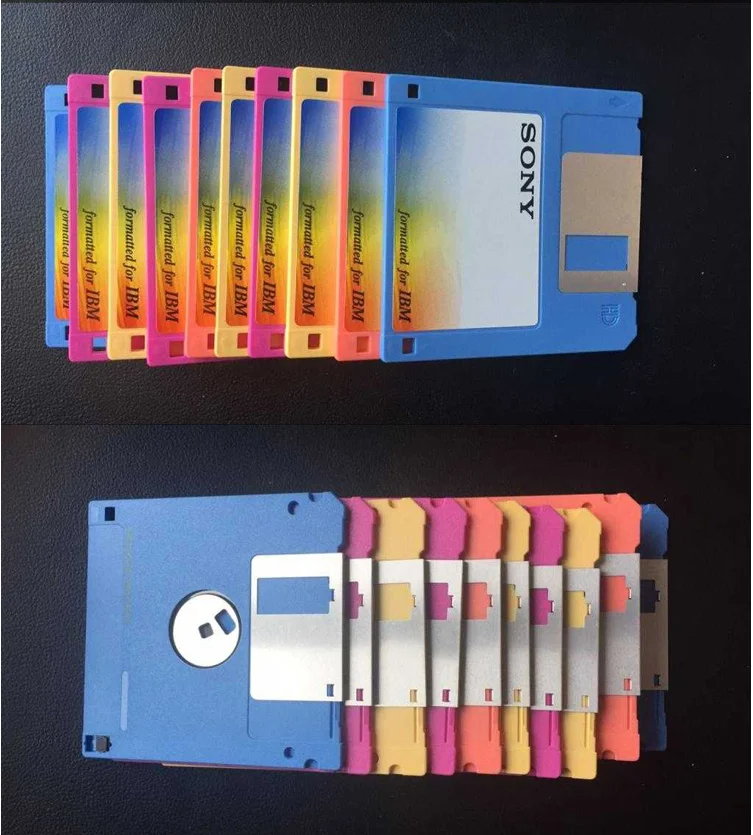 
Low-density floppy disk brand new 720K 2DD 3.5-inch embroidery plate computer gong 