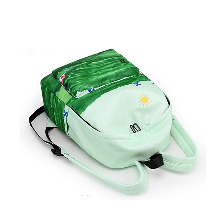 Custom Print Korean Classic School Day Backpack