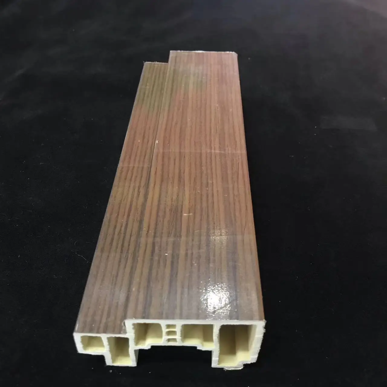 WPC door jamb PVC film coated interior WPC door and window frame architrave