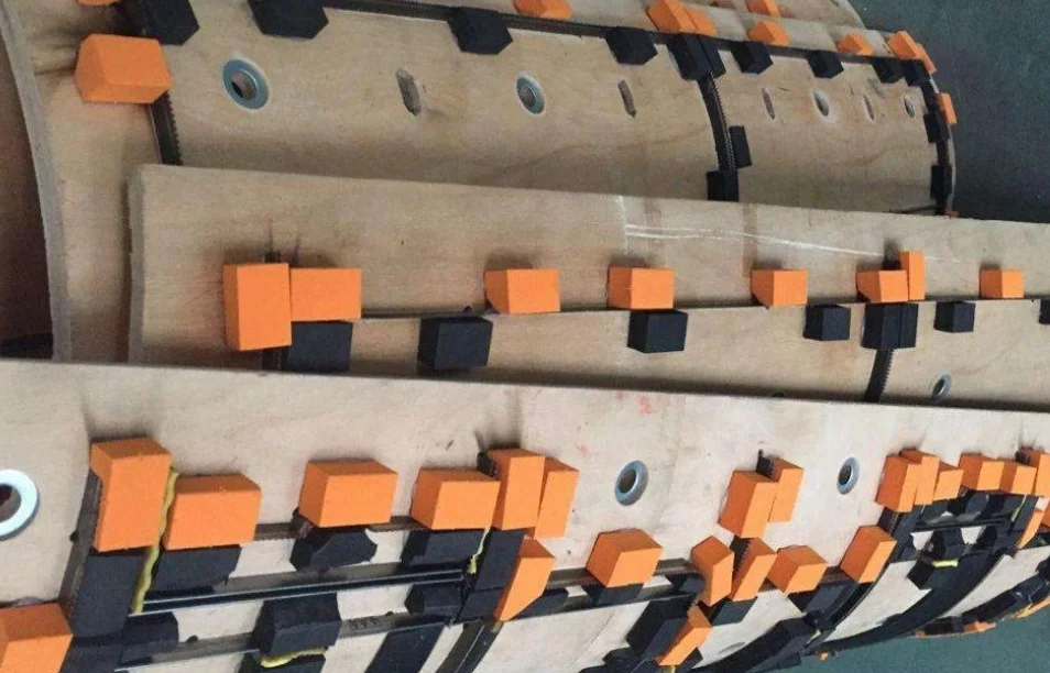 13mm Beech Wood Curved Rotary Die Board Plywood Shell for Die Cutting