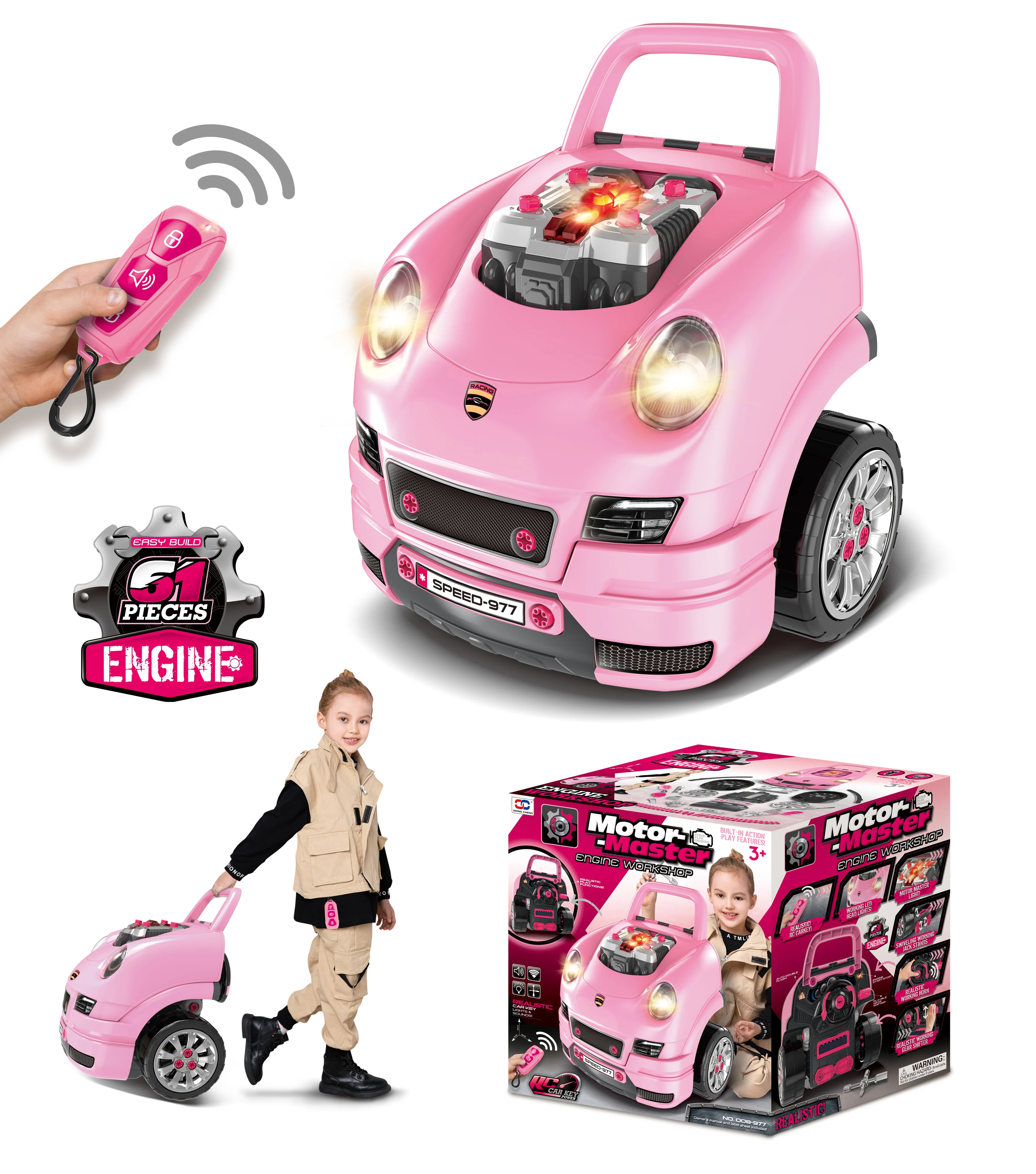 Amazon Hot New Releases Kitchen Toy Tool Toys Kids Realistic Backpack Pretend Play Educational Toy Makeup Sets