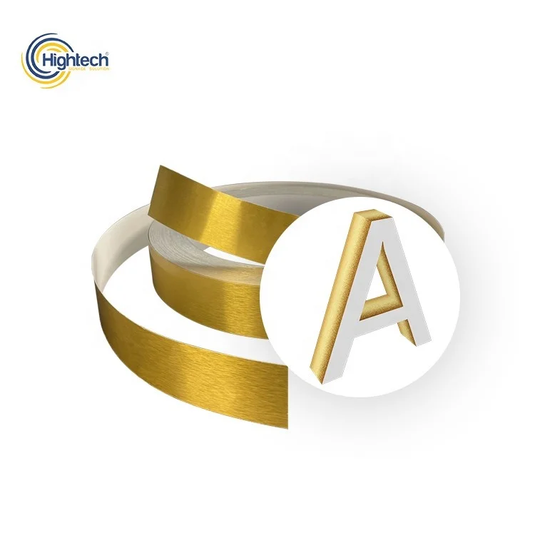 China color coated channelume flat aluminum coils of channel letter LED