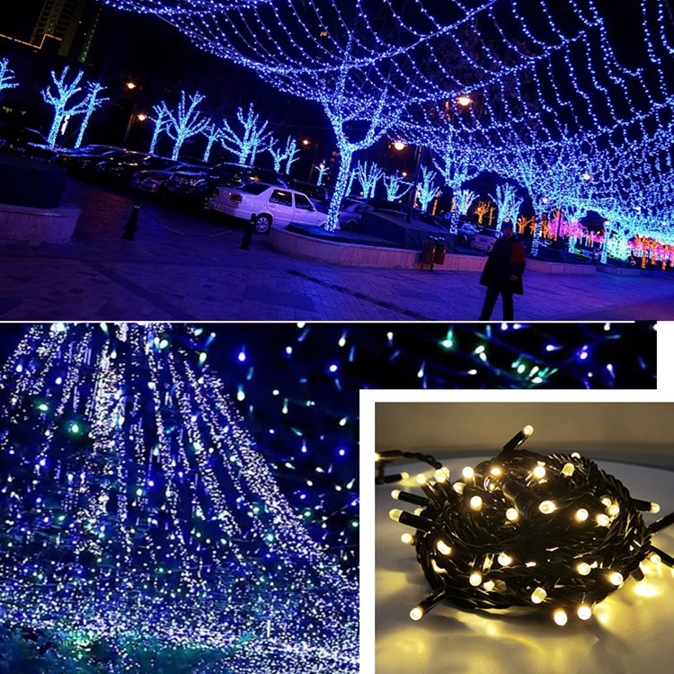 
Competitive Price Ip65 Waterproof 6w 220v Multicolor Holiday Decoration Hanging String Lights 