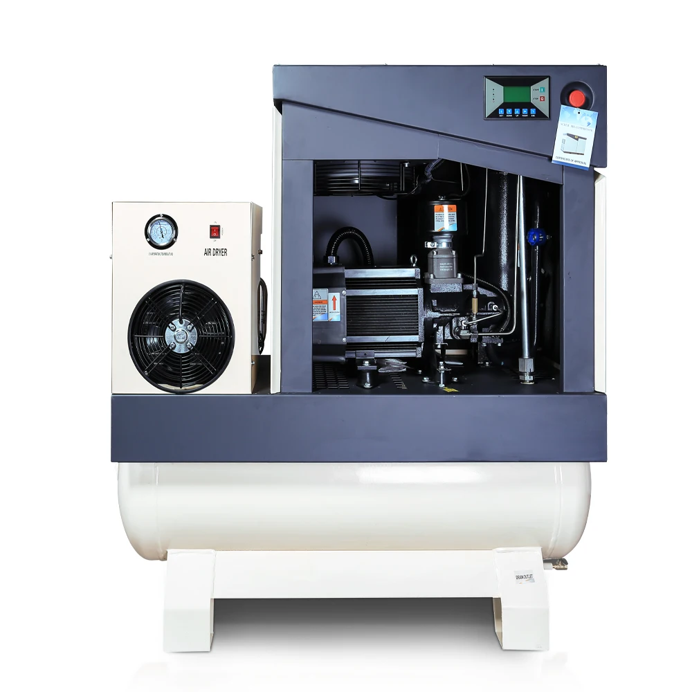 XLAM ATD 7 8 10 bar air dryer air tank fixed speed screw type compressor for sale
