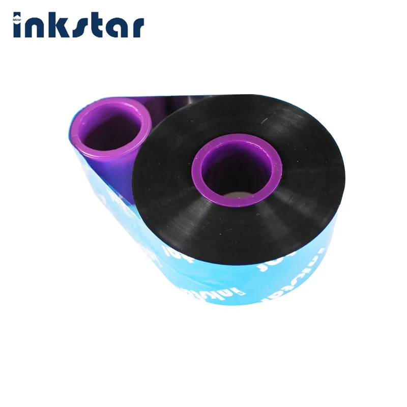 Inkstar T3 TTO Near Edge Wax/Resin Mixed  Dual Core Barcode Ribbon for Food Industry