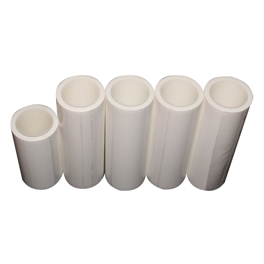 Blue White Industrial Cleanroom Disposable Manual Dust Removal Clean Room Lint Adhesive PE Cleaning Tacky Sticky Roller For PCB