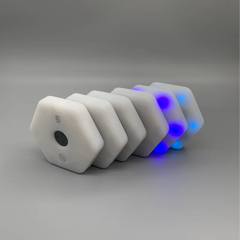 Basketball training reaction lamp football Taekwondo tennis speed sensing agile lamp badminton training equipment 6 Lights+App