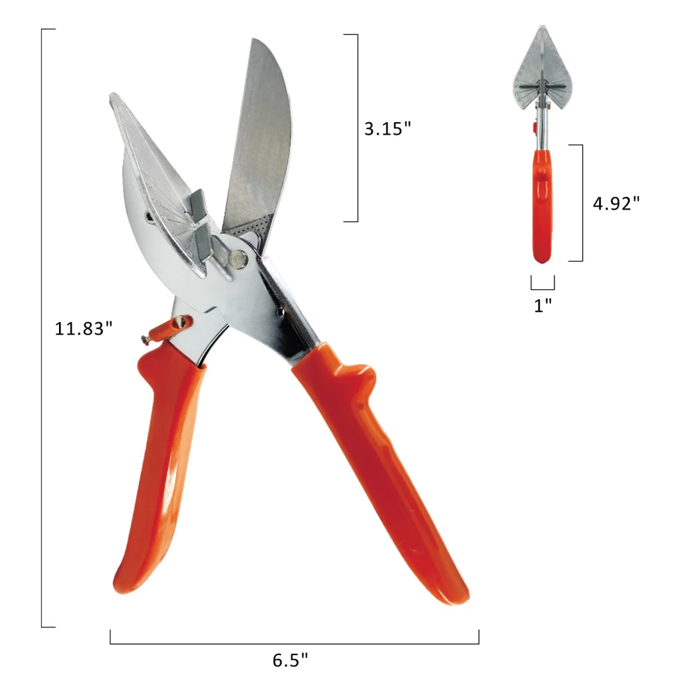 Multi Angle Miter Shear Cutter Trunking 45 Degree 135 Degree High quality PVC moulding Angle Trim Cutter Profile cutter