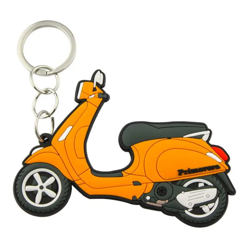 China Factory Supplied Top Quality Wholesale Rubber Band Gun Key Chain Pvc Key Chain Bike