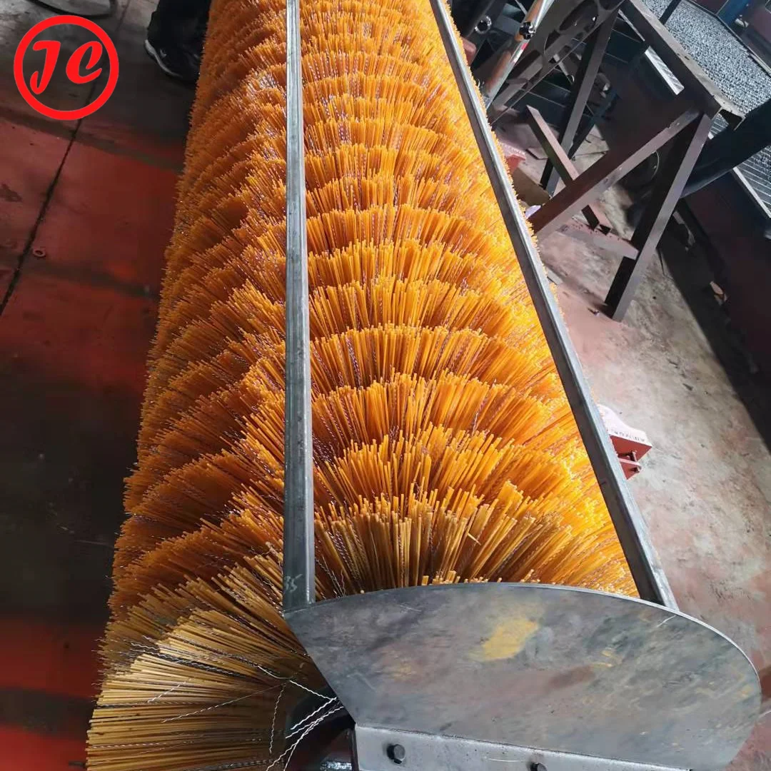 Skid Steer Loader Sweeping Angle Broom for Cleaning Road Snow