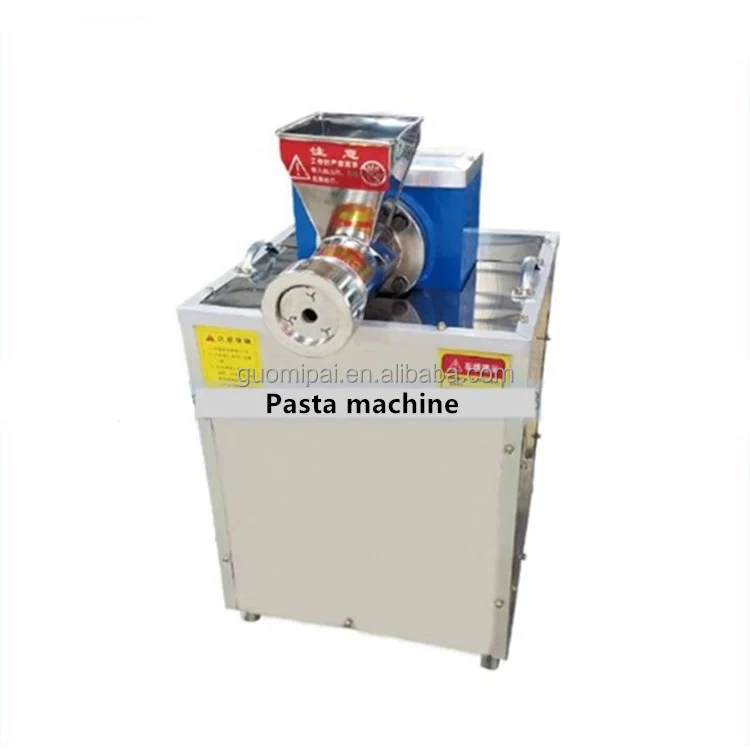 Small pasta making automatic frying snacks pellets corn flour snack extruder machine