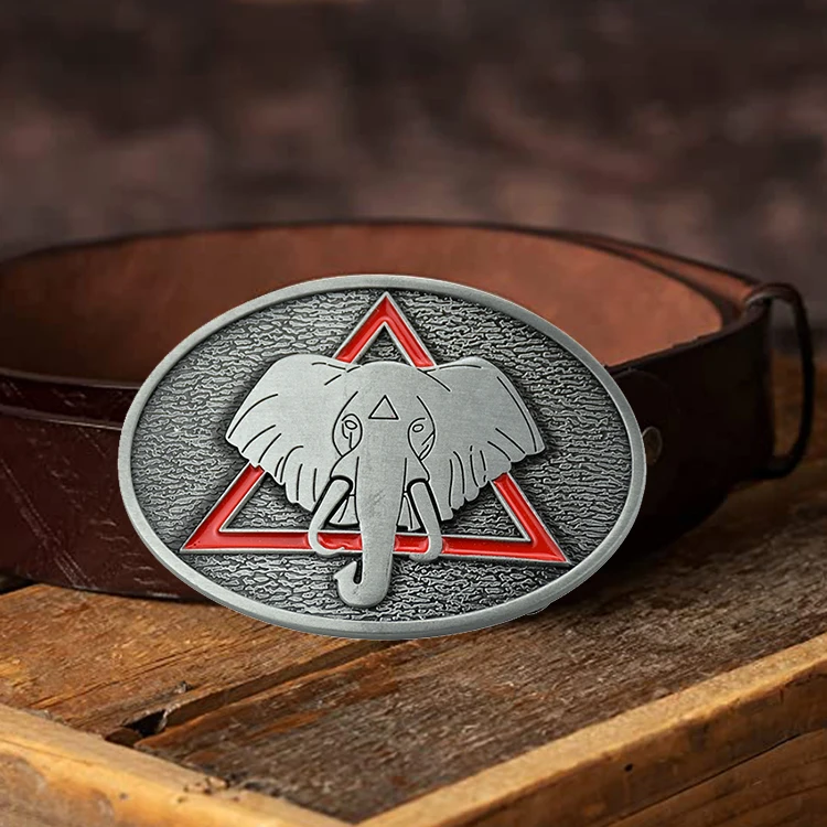 Manufacture Make Your Own Logo High Quality Gold Plated Metal Custom Engraved Belt Buckle For Men