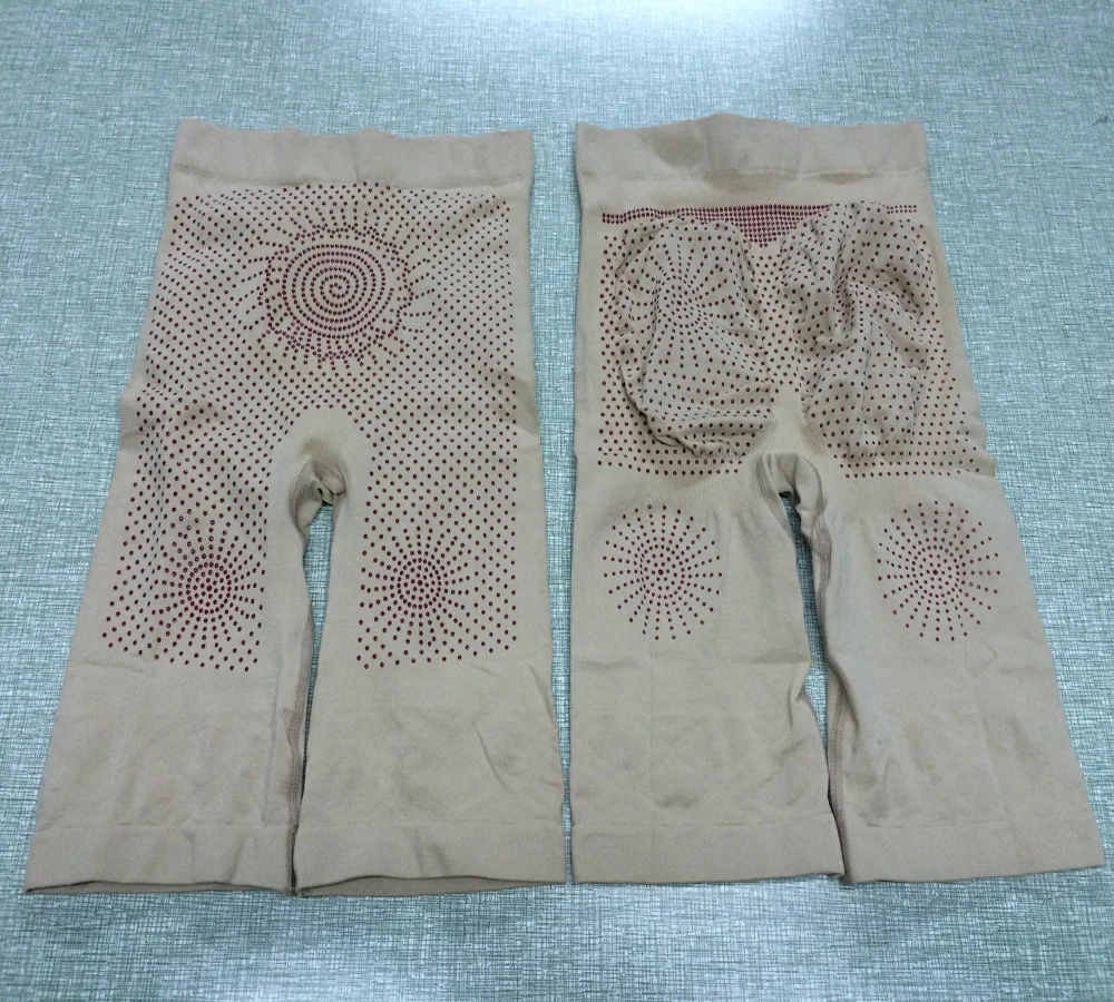 Body Instantly Toning Functional Tourmaline Dots Weight Loss Seamless Far Infrared Slimming Suit Women Body Shaping Underwear