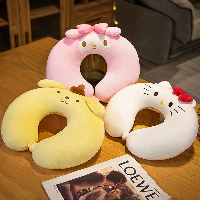 Wholesale Cute Anime Cartoon Series Neck Pillow U-shaped Pillow Travel Pillow