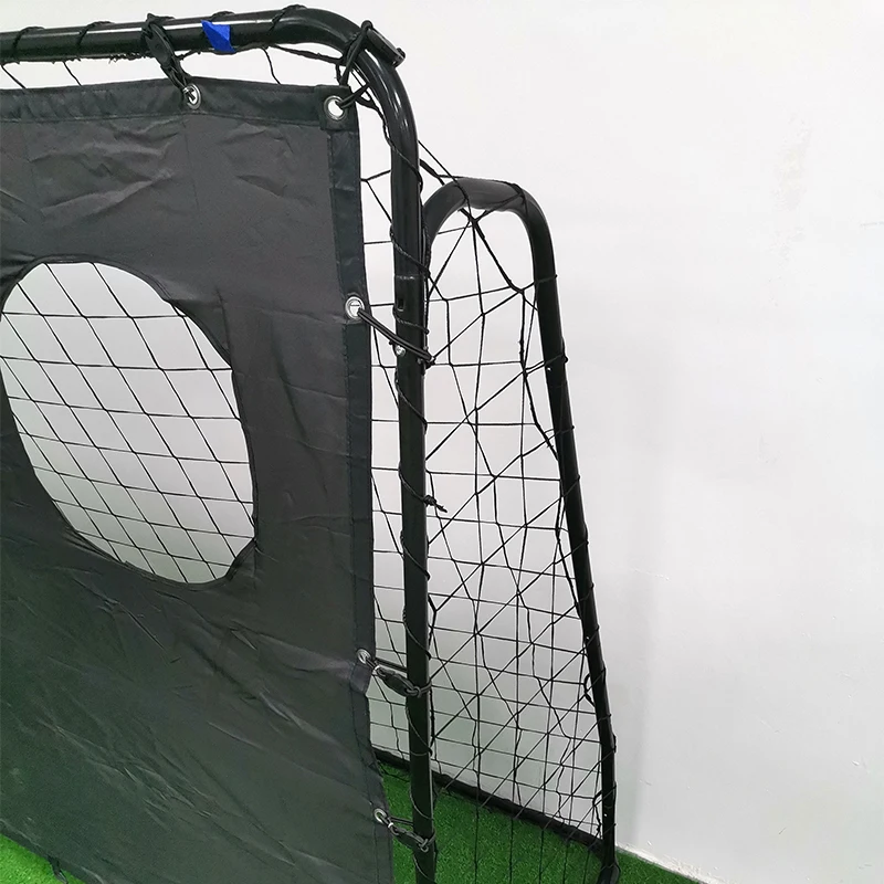 New  213x153x76cm Professional Target Shot Team Training metal detachable portable soccer goal for sale