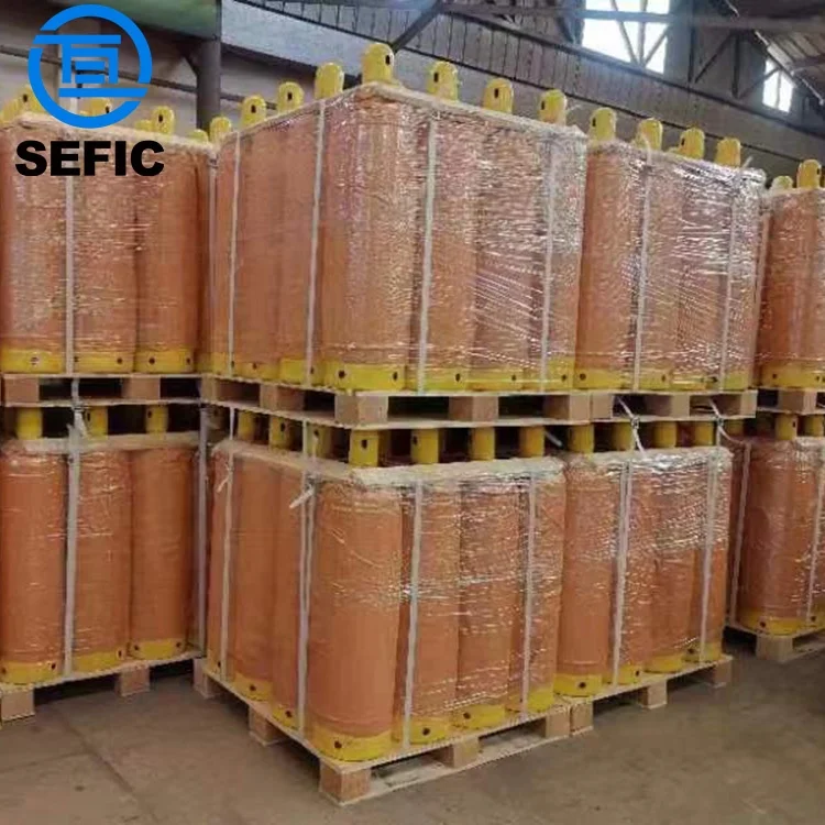 Industrial ISO3807 ISO4706 40 Liter Empty Dissolved Acetylene Gas Cylinder High Purity C2H2