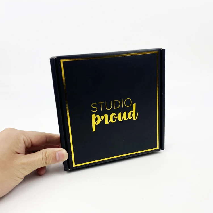 Wholesale Price  Small Shipping Packaging Kraft Paper Mailer Paper Box