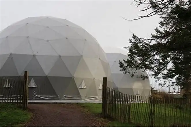 Outdoor pvc hotel room house resort garden Igloo tent big geodesic dome tent