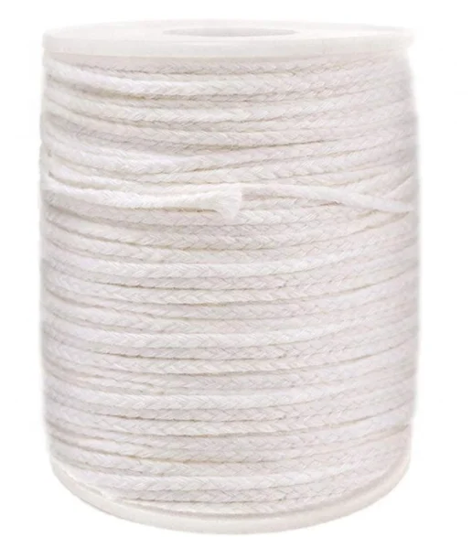 Cotton Square Braid Candle Wick - 100% Cotton Candle Wick