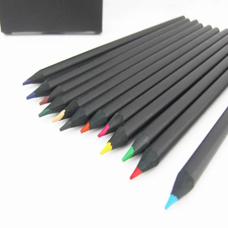 Crayon for Child Pretty Kawaii Stationery Batch Barreled Oily Colored Pencil Set For Student Painting Art Supplies
