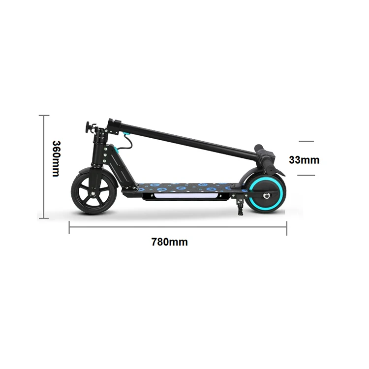 EU Warehouse Dropshipping S5 150W Children Electric Scooter Kids Two Wheels Folding Electric Kick Scooter