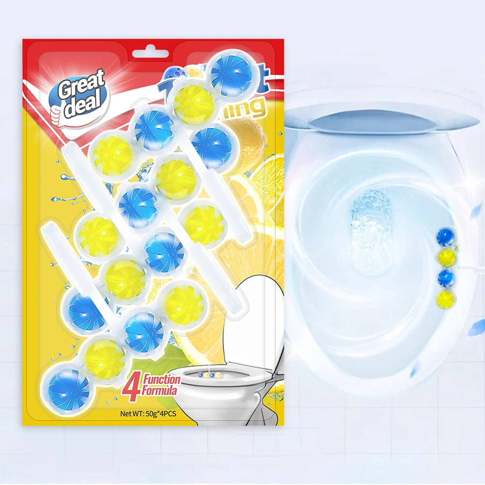 AJYF Toilet deodorant hanging flush toilet bowl cleaner ball toilet cleaner