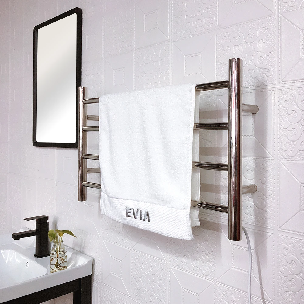 
EVIA Wall Mounted Stainless Steel Electric Towel Warmer 