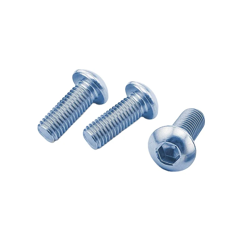 
Metric ISO7380 Oxide Steel Factory Direct Wholesale Galvanized Black 10-25 Days 8.8 10.9 12.9 500kgs Hexagon Socket Head Screws 