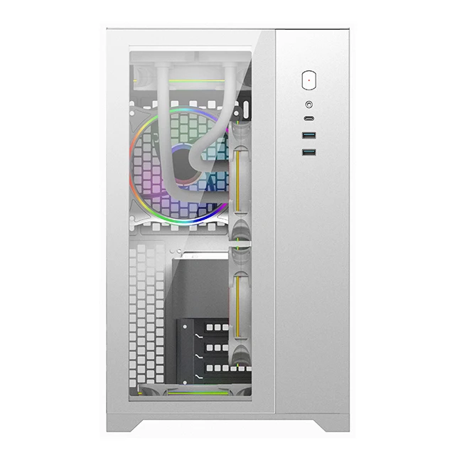 Корпус для ПК из закаленного стекла игровой корпус компьютера ATX full tower gamer с RGB