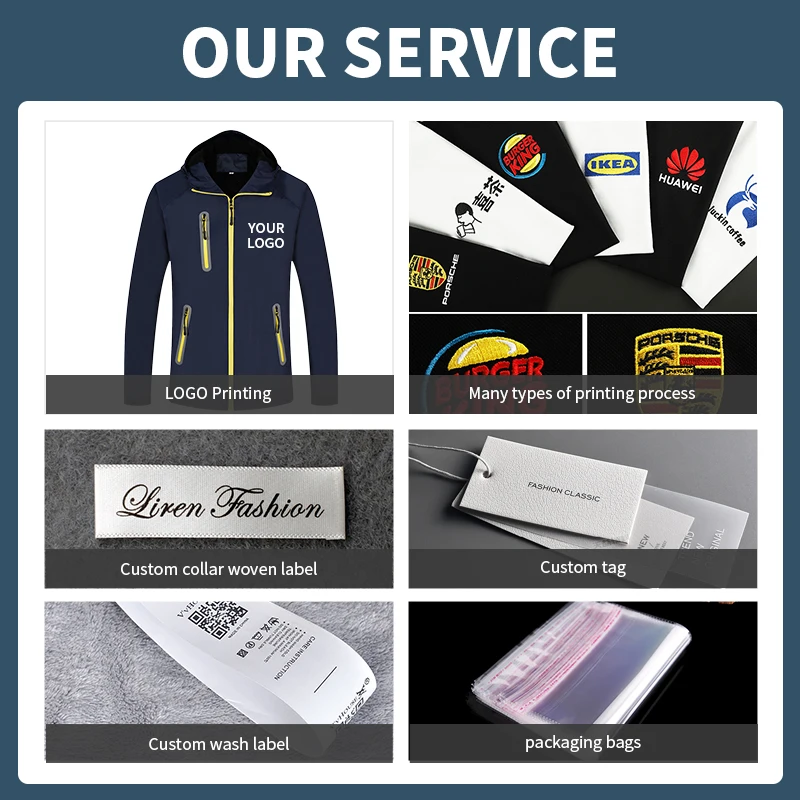 Hot Sports Softshell Custom Reflective Strip Pocket Hooded Windbreaker Sportswear Winter Outdoor Waterproof Jackets