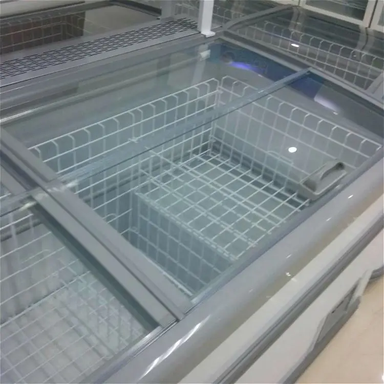  Не мешает обзору предназначен дисплей супермаркет chest морозильная камера