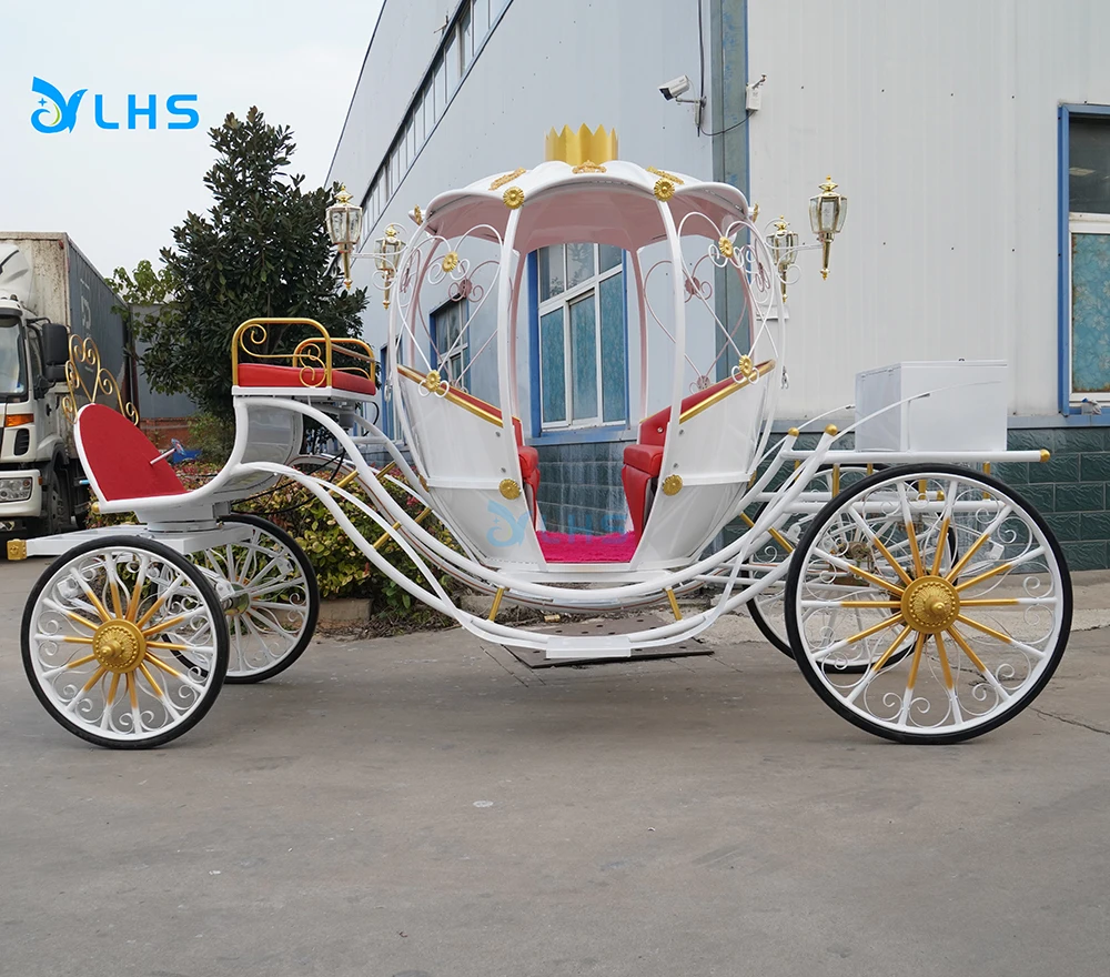 Wedding electric horse buggy/high quality electric horseless carriage/toursim sightseeing Horse carriage  for Sale