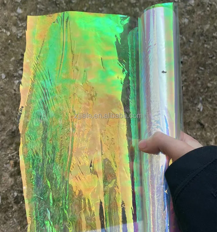 18micronThin Colorful Shining Plastic Film