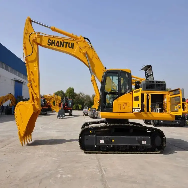 China Shantui SE305LCW excavator 32.6T large hydraulic crawler excavator within high power engine