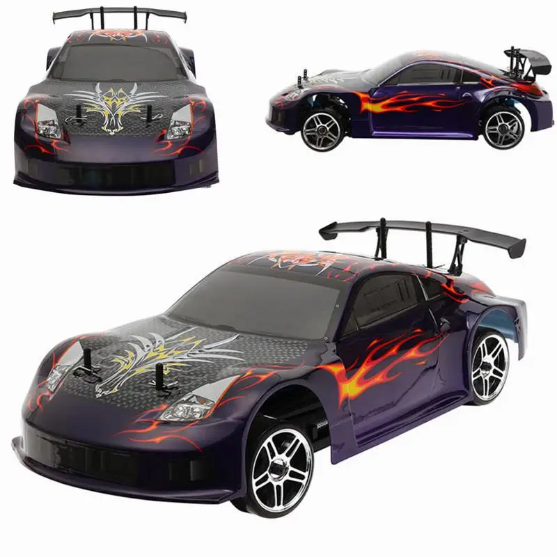 Fast and Furious 1/10 Scale Brush Motor 1 Drift RC Car Models Drifting 2.4G RC on Road Car RC Car