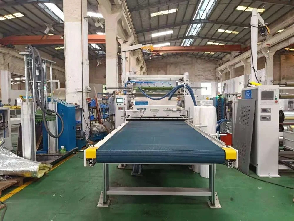Multi-Function Woodworking Machine 1300 PUR Paper PVC Film And Panel Laminating And Wrapping Machine For Making Door Panel