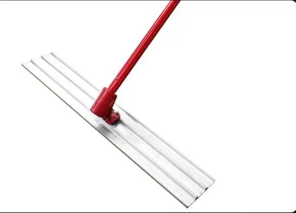 Concrete Finishing Broom Brush Kit with Magnesium Square End Float Concrete Tools
