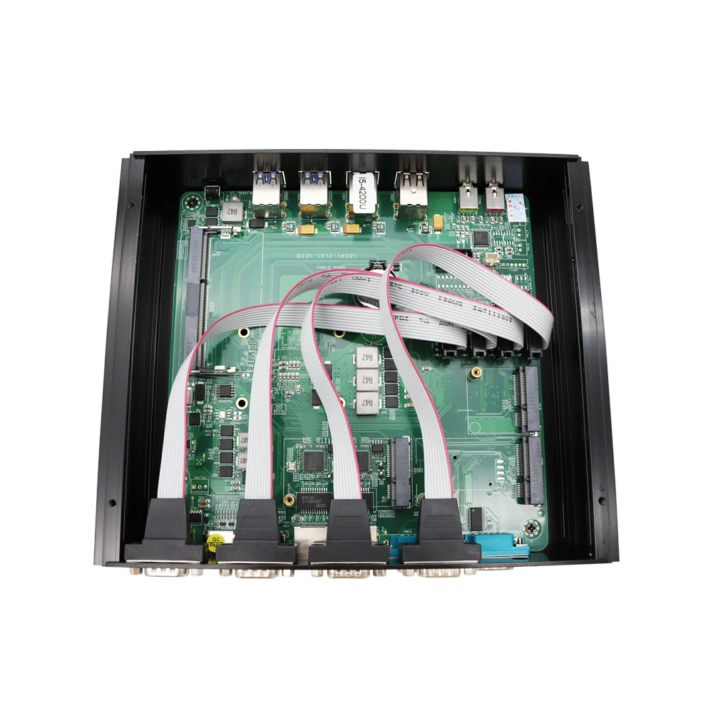  Eglobal OEM 2Lan 6Com промышленный мини-компьютер до 8 Гб DDR3L высококачественный intel core i3 5005U Компактный