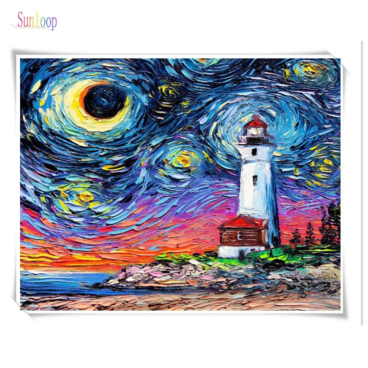 Алмазная живопись «Маяк»