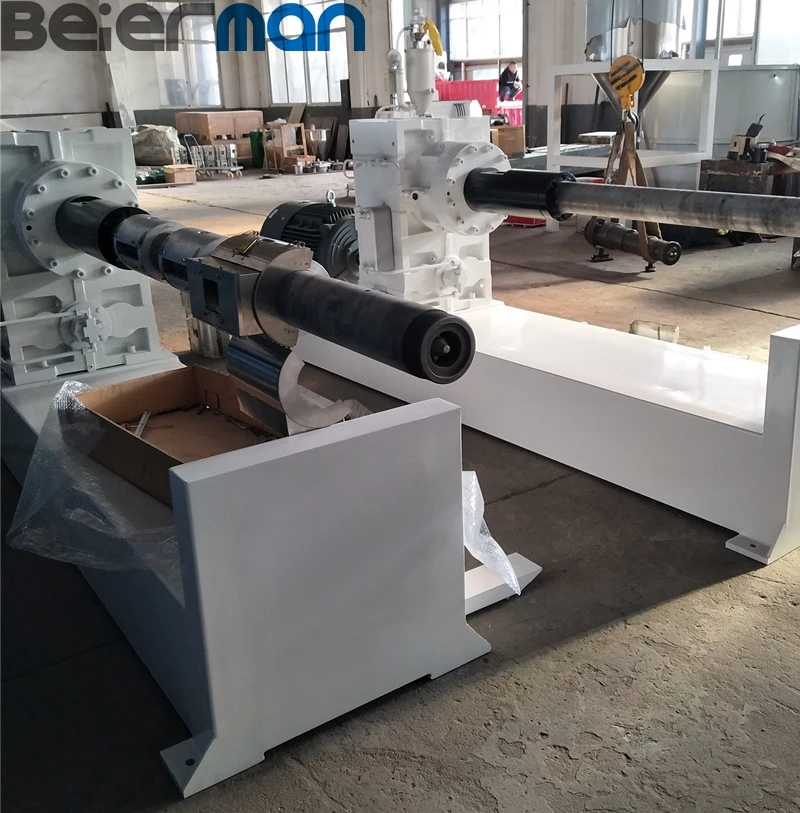Экструдер SJ45/33 с одним винтом для изготовления труб HDPE PE
