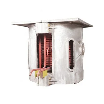 1T 2T 5T oven foundry casting steel iron metal melting induction electric industrial furnace for casting iron